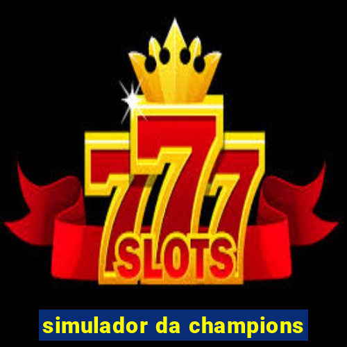 simulador da champions